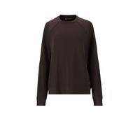 ATHLECIA Damen Fitnesssweater Jacey Crew Neck braun | 36