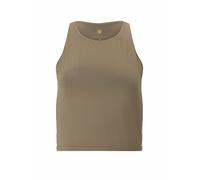 ATHLECIA Damen Fitnesstank Rihal Cropped olive | 36