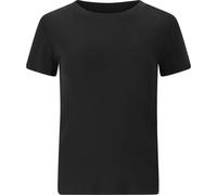 Athlecia Damen Lenga Rib T-Shirt (Größe L, schwarz)