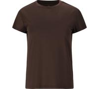 ATHLECIA - Women's Almi V2 S/S Tee - Funktionsshirt, Gr. XXL 44, braun (ChocolateTorte)