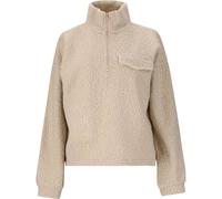 ATHLECIA Damen Sweatshirt Florrie W Sherpa Half zip (EA243308) 46 Silver Cloud
