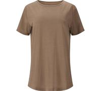 ATHLECIA Damen T-Shirt Lizzy W Slub S/S Tee Walnut - Gr. - 46