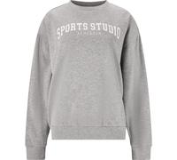Sweatshirt ATHLECIA "Giannis", Damen, Gr. 44, grau, 65% Polyester, 35% Baumwolle, unifarben, normal, Rundhals, Sweatshirts, mit atmungsaktivem Design (57779231-44) grau