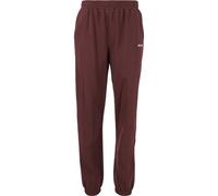 Sweathose ATHLECIA "Giannis", Damen, Gr. 40, EURO-Größen, braun, 65% Polyester, 35% Baumwolle, unifarben, lang, Hosen Sweathose, mit bequemem Dehnbund (85018460-40) braun