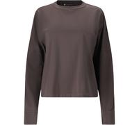 Sweatshirt ATHLECIA "Guyana", Damen, Gr. 34, lila (purpurviolett), 79% Polyester, 21% Elasthan, unifarben, normal, Rundhals, Sweatshirts Sweatshirt, im schlichten und elastischen Design (86304847-34)