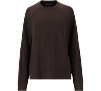 Sweatshirt ATHLECIA "Jacey", Damen, Gr. 40, braun (kastanie), 51% Polyester, 44% Modal, 5% Elasthan, unifarben, normal, Rundhals, Sweatshirts Sweatshirt, aus extra weichem Material (22175969-40) kasta