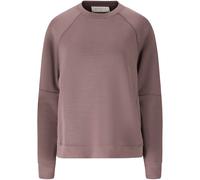 Sweatshirt ATHLECIA "Jacey", Damen, Gr. 40, rostbraun, 51% Polyester, 44% Modal, 5% Elasthan, unifarben, normal, Rundhals, Sweatshirts Sweatshirt, aus extra weichem Material (34902338-40) rostbraun