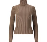 ATHLECIA Damen Shirt Jelina W Ribbed Turtleneck (EA253309) 44 Fallen Rock