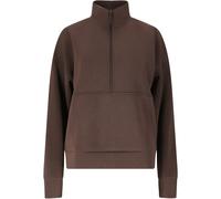 Athlecia Jillnana 1/2-Zip Sweatshirt Damen 1294 - chocolate torte 34