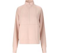 Athlecia Jillnana Half Zip Damen Pullover beige Größe S Yoga | Lifestyle Elastisch
