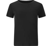 Athlecia Damen Lenga Rib T-Shirt (Größe M, schwarz)