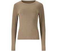 Athlecia Lenga Rib Langarmshirt Damen 1313 - laurel oak 46