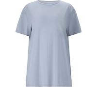 Athlecia Lizzy Slub Damen T-Shirts blau Größe XS Lifestyle | Yoga Elastisch