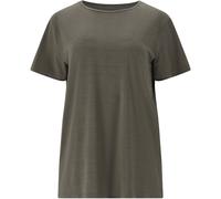 Athlecia Lizzy Slub Trainingsshirt Damen 1013 - gunmetal 40