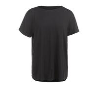 Athlecia Lizzy W Slub S/S Tee Black Melange 36