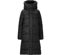 Parka ATHLECIA "Miraz", Damen, Gr. 34, schwarz, 100% Polyamid, unifarben, lang, hoch geschlossener Ausschnitt, Jacken Parka, mit winddichten Eigenschaften (24036541-34) schwarz