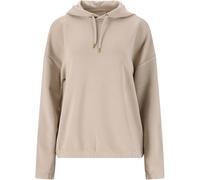 Kapuzensweatshirt ATHLECIA "NAMIER W", Damen, Gr. 38, pink, 51% Polyester, 44% Modal, 5% Elasthan, unifarben, casual, kurz, ohne Ausschnitt, Langarm, Sweatshirts, mit hohem Modal-Anteil (60693351-38)