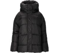 Steppjacke ATHLECIA "Shaja", Damen, Gr. 46, schwarz, 100% Polyamid, unifarben, normal, hoch geschlossener Ausschnitt, Jacken Steppjacke, mit wasserabweisender Beschichtung (71797508-46) schwarz