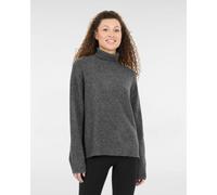 Athlecia Strickpullover Daviana Rollkragen Dark Grey Melange 44