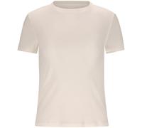 ATHLECIA - Women's Tinashe Rib S/S Tee - T-Shirt, Gr. S 36, beige (VaporousGray)