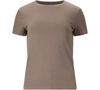 Funktionsshirt ATHLECIA "Tinashe", Herren, Gr. 42, braun, 92% Viskose, 8% Elasthan, unifarben, normal, Rundhals, Shirts Funktionsshirt, im simplen und schnelltrocknenden Design (62635167-42) braun