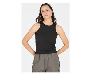 Athlecia Tinashe W Halterneck Rib Top black (1001) 36