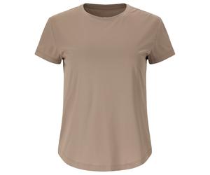 ATHLECIA - Women's Doja S/S Tee - Funktionsshirt, Gr. 3XL 46, braun (Greige)