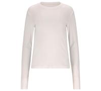 ATHLECIA - Women's Lenga Rib L/S Tee - Longsleeve, Gr. M 38, weiß/grau (White)