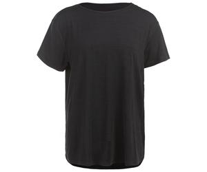 ATHLECIA - Women's Lizzy Slub Tee - Funktionsshirt, Gr. XS 34, schwarz (BlackMelange)