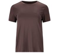 ATHLECIA - Women's Pacy V2 S/S Tee - Funktionsshirt, Gr. XS 34, braun (Shale)