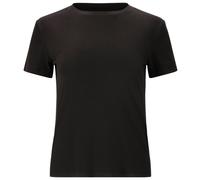 ATHLECIA - Women's Tinashe Rib S/S Tee - T-Shirt, Gr. M 38, schwarz (Black)