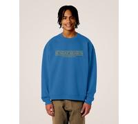 Athleez SUNDAY SESSION - Relaxed Sweatshirt - 100% Bio-Baumwolle Mindful Blue (blau) M