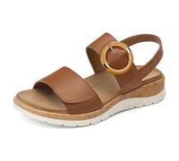 ATHMILE Damen-Sandalen, orthopädische Fußgewölbeunterstützung, Plateau-Sandalen für Damen, verstellbare Riemen für schmale und breite Füße, bequeme Wanderschuhe für Reisen, Arbeit, Urlaub und Alltag