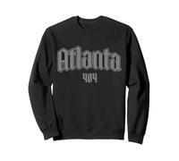 Atlanta 404 Ortsvorwahl Pride Old School ATL Georgien Sweatshirt
