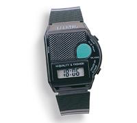 Atlanta 6694 schwarz sprechende Armbanduhr mit Weckfunktion