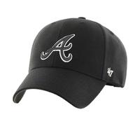 47 Brand MVPSP01 Adjustable Cap ATLANTA BRAVES Schwarz , Size:Onesize
