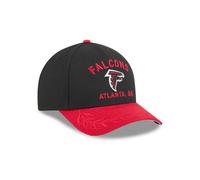 Atlanta Falcons 2025 NFL Draft 9FORTY M-Crown A-Frame Snapback Cap Schwarz - ONE SIZE