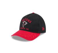 Atlanta Falcons 2025 NFL Draft 9TWENTY A-Frame verstellbare Cap Schwarz - ONE SIZE