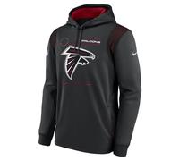 Atlanta Falcons NFL Nike Sideline 2021 Therma Hoodie Schwarz 2XL Schwarz