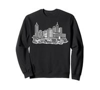 Atlanta Georgia Hotlanta Eine Stadt, Innenstadt, Skyline, Heimatstadt Sweatshirt