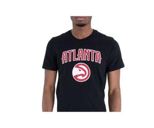 Atlanta Hawks New Era NBA Regular T-Shirt Schwarz - L