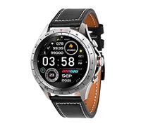 Atlanta Smartwatch 9717/7, für Herren, Fitnesstracker, mit Wettervorhersage, Schrittzähler, Lederarmband, zum Blutdruck messen, wasserdicht