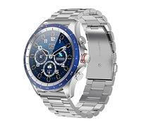 Atlanta Smartwatch 9719, für Herren, Fitnesstracker, Silber, mit Wettervorhersage, zum Blutdruck messen, wasserdicht