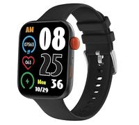Atlanta Smartwatch Fitnesstracker Uhr mit Schrittzähler Blutdruck Puls Blutsauerstoff Schlafanalyse Sportarten - 9737/7 (Schwarz)