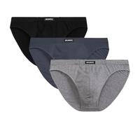 Atlantic Sportliche Herren-Slips 3er-Pack - Bequeme Baumwolle, Sportlicher Schnitt, Langlebige Qualität