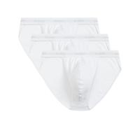 ATLANTIC UNDERWEAR 3er-Pack Herren Tanga Slips - modern geschnittene Herren Unterhosen aus weicher, atmungsaktiver Baumwolle, Perfekter Sitz, Weiß XXL