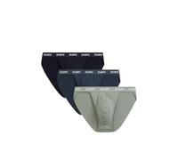 ATLANTIC UNDERWEAR 3er-Pack Herren Tanga Slips - modern geschnittene Herren Unterhosen aus weicher, atmungsaktiver Baumwolle, Perfekter Sitz, S