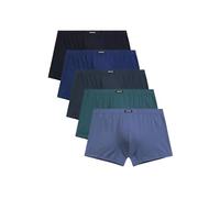ATLANTIC UNDERWEAR 5er-Pack Herren Boxershorts - eng anliegende Herren Unterhosen aus weicher Baumwolle mit Elastan, klassischer Schnitt, perfekte Passform, L