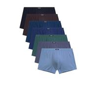 ATLANTIC UNDERWEAR 7er-Pack Herren Boxershorts - eng anliegende Herren Unterhosen aus weicher Baumwolle mit Elastan, klassischer Schnitt, perfekte Passform, L