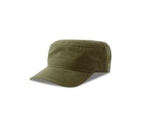 Atlantis Headwear Armycap geschwungener Schirm größenverstellbar mit Klettverschluss Olive
